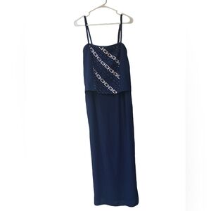 NWT R&M Richards size 10 blue formal dress